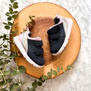 Carter’s Pink & Navy Baby Velcro Sneakers